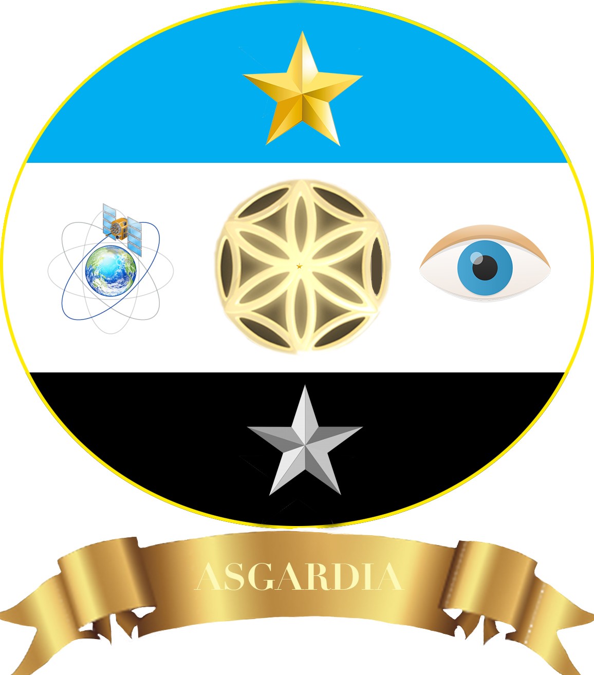 Portfolio des emblèmes de la nation Asgardia